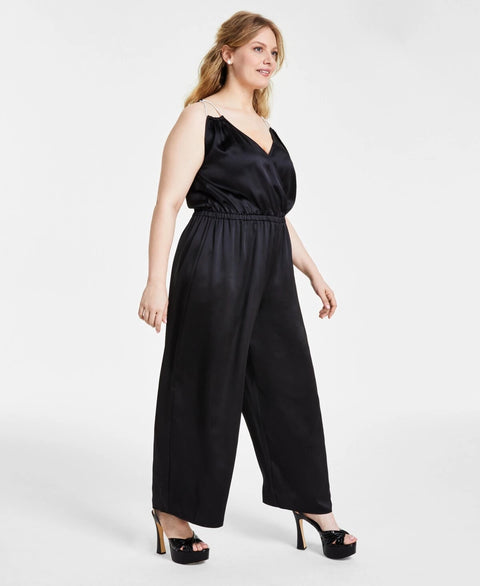 Michael Kors Women's Black Strap Jumpsuit | Michael Kors In Lebanon