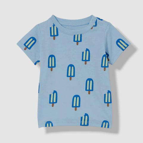 Cotton On Baby Boy's  Blue T-Shirt   |Cotton On In Lebanon