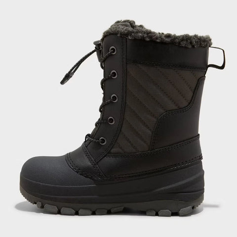 All In Motion Girl's Black Skylar Winter Boots | All In Motion In Lebaon