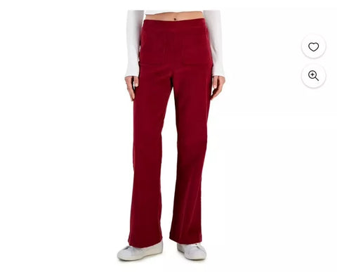 Self Esteem Women's Burgundy Cord Pant |Self EsteemIn Lebanon