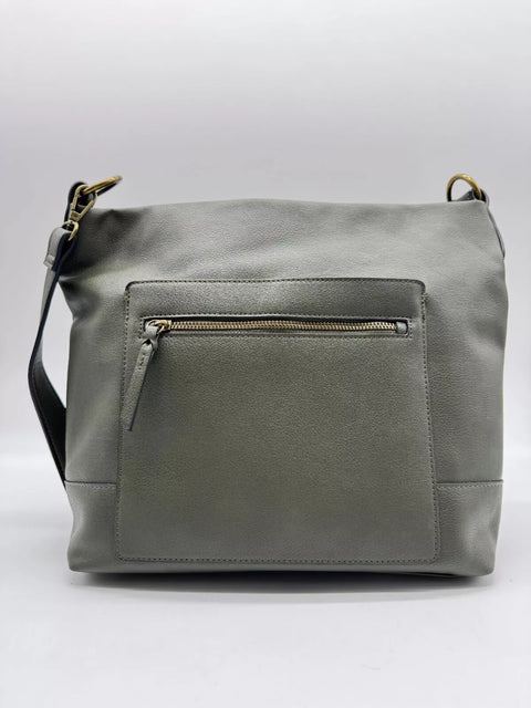 Style & Co Women's Dark Green Hudsonn North South Crossbody Forest Night Shoulder Bag |Style & Co In Lebanon