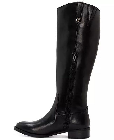INC International Concepts Women's Black Riding Leather WC Boots | INC International Concepts  In Lebanon