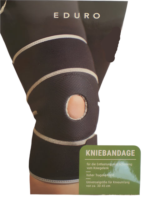 Eduro Black Knee Bandage  | Eduro In Lebanon