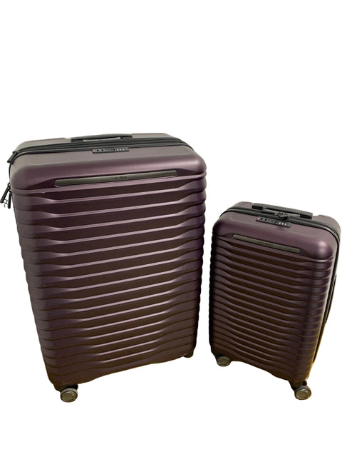 Samsonite Blackstone Plum Expandable Spinner 2 Piece Luggage | Samsonite In Lebanon
