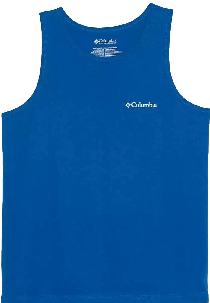 Columbia Men's Royal Blue Regular fit Graphic Tank Top | Columbia In Lebanon