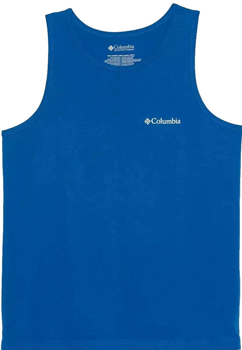 Columbia Men's Royal Blue Regular fit Graphic Tank Top | Columbia In Lebanon