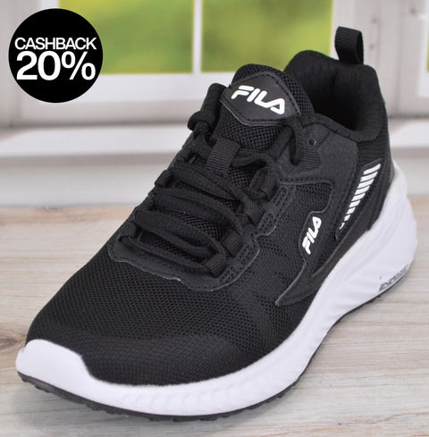 Fila  Women's Black Sneaker Shoes  ABS11 shr shoes,27,28