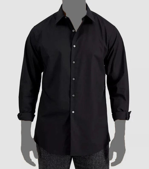 Club Room Men's Black Regular fit Dress Shirt | Club Room In Lebanon