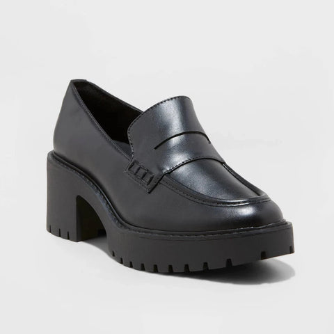 Universal Thread Goods CO Women's Black Loafer Casual Shoes | Universal Thread In Lebanon