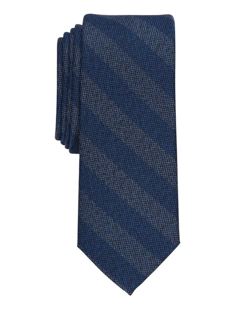 Bar III Men's Navy Arrow Striped Skinny Tie | Bar III In Lebanon