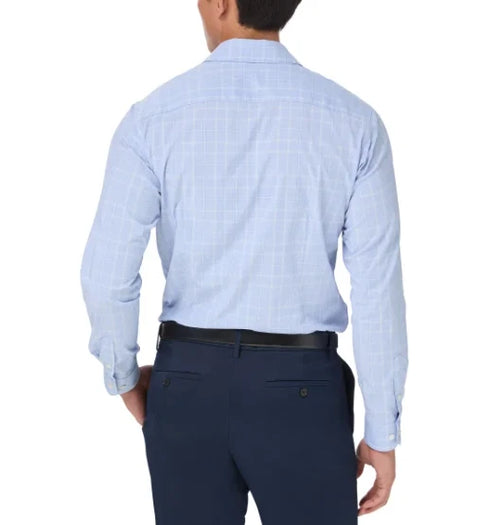 Kirkland Signature Men's Light Blue Performance Sport Shirt | Kirkland Signature In Lebanon