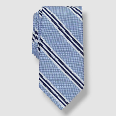 Nautica Men's Blue Bilge Striped Classic Silk Tie | Nautica In Lebanon