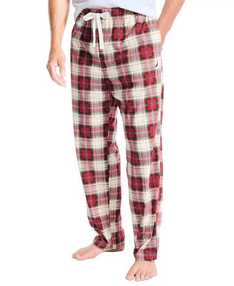 Nautica Men's Multicolor Marshmallow Cozy Fleece Plaid Pajama Bottom | Nautica In Lebanon