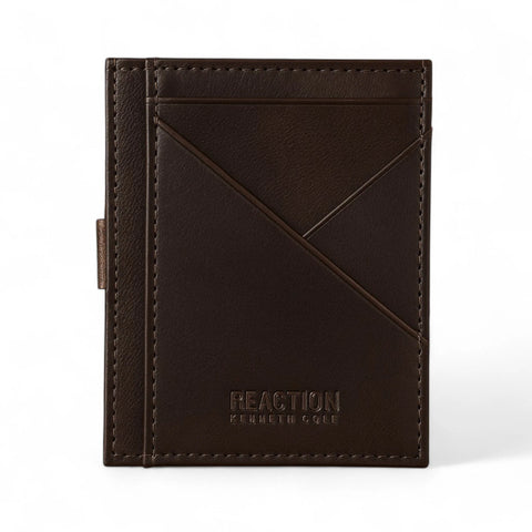 Kenneth Cole Reaction Men's Brown Kurtz Getaway Rfid Leather Card Case Wallet | Kenneth Cole Reaction In Lebanon