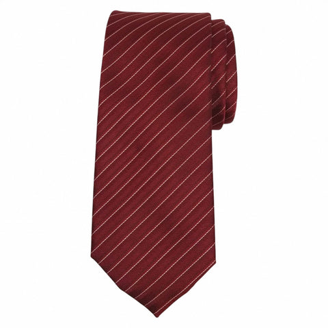 Alfani Men's Burgundy Ozark Stripe Tie | Alfani In Lebanon