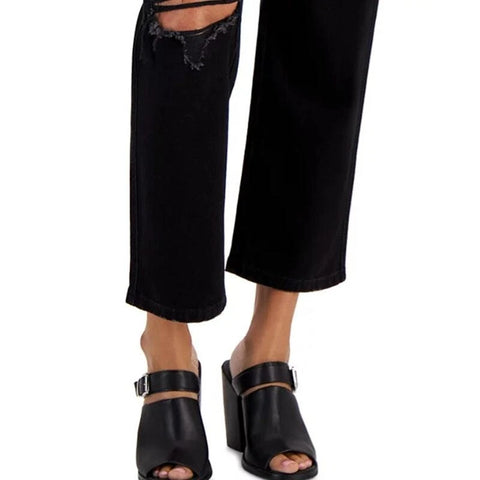 Gogo Jeans Women's  Black Straight Jeans  |Gogo Jeans In Lebanon