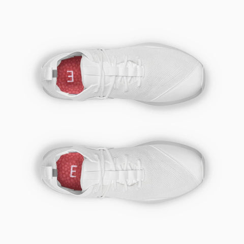 Lane Eight Women's White HIIT Trainer Sneakers | Lane Eight In Lebanon