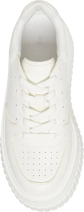 Madden Girl Women's White Ccora Lace-up Chunky Platform Sneakers | Madden Girl In Lebanon