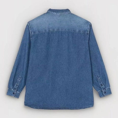 Lee Men's Navy Denim Working West Shirt | Lee In Lebanon