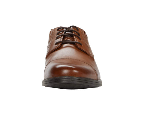 Clarks Men's Brown Whiddon Pace Leather Casual Shoes | Clarks In Lebanon