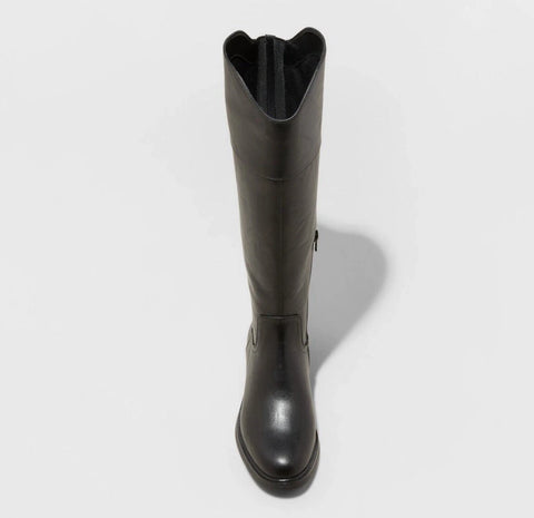 A New Day Women's Black Sienna Tall Knee-High Boots|A New Day In Lebanon