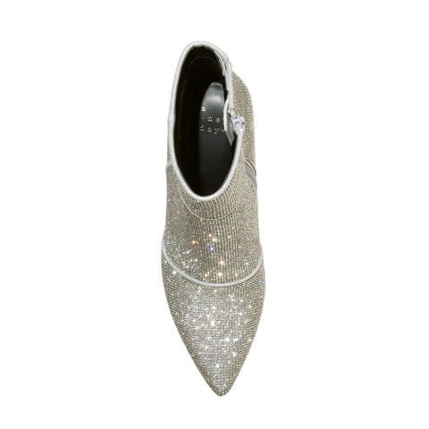 A New Day Women's Silver Cailin Rhinestone Ankle Boots |A New Day In Lebanon