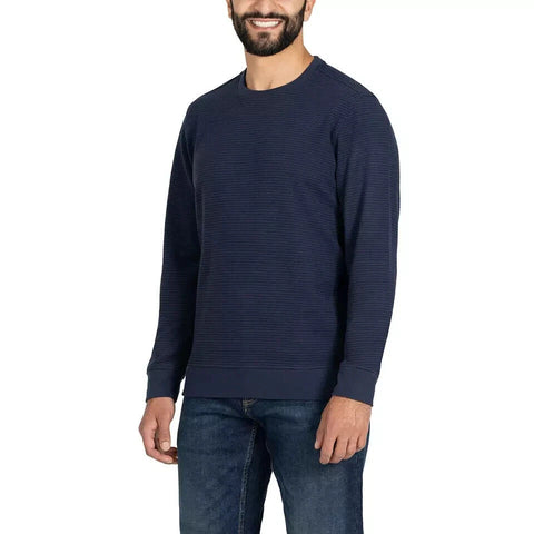 Gerry Men's Navy Stretch Fleece Crewneck Sweatshirt | Gerry In Lebanon