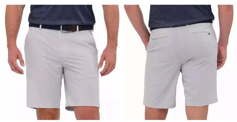 Greg Norman Men's Gray Comfort Stretch Fabric Shorts| Greg Norman  in Lebanon