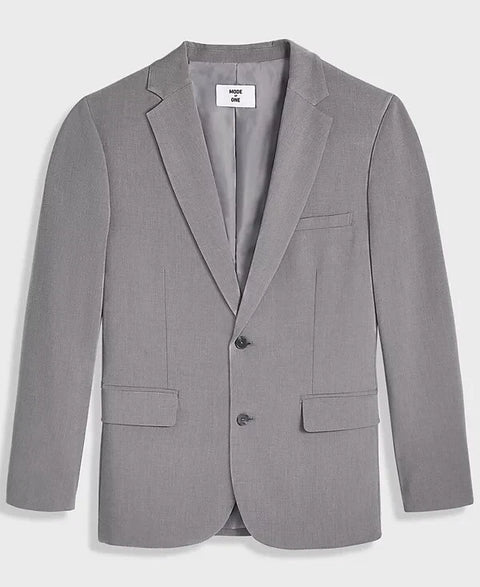 Mode of One Men's Gray Steel Heather Slim-Fit Suit Blazer|Mode of One In Lebanon