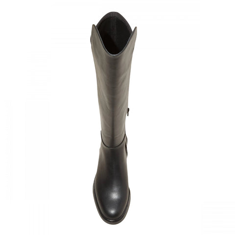 A New Day Women's Black Leather Hope Tall Boots | A New Day In Lebanon