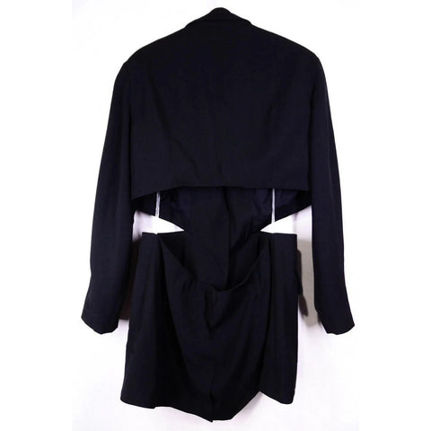 Future Collective Women's Black Cut Out Blazer Dress |  Future Collective In Lebanon