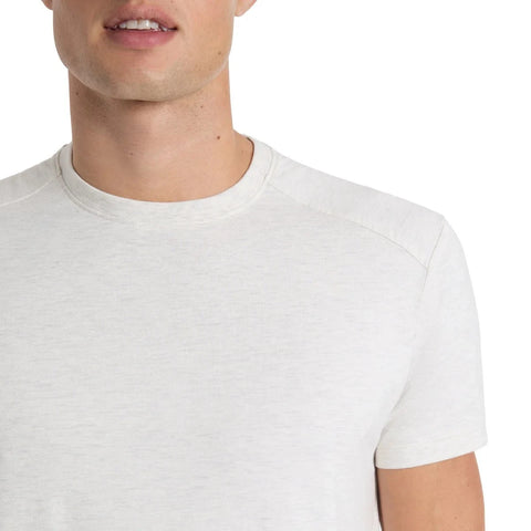 Kenneth Cole Men's Light Grey Stretch T-Shirt Slim Fit Organic Cotton Blend | Kenneth Cole In Lebanon