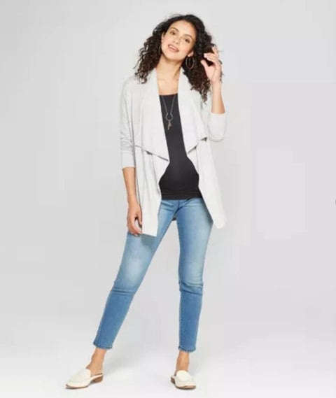 Isabel Women's Blue Over The Belly Low-Rise Skinny Maternity Jeans | Isabel In Lebanon