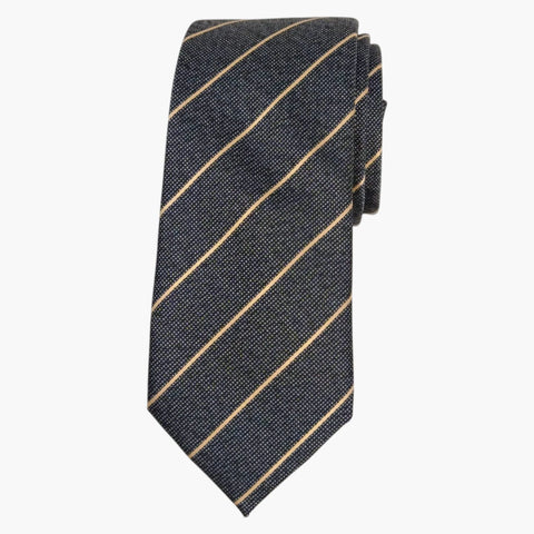 Alfani Men's Dark Gray Knighton Stripe Tie | Alfani In Lebanon