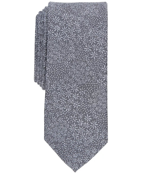 Bar III Mens Levetin Skinny Floral Ti Grey OS ABL160 SHR,