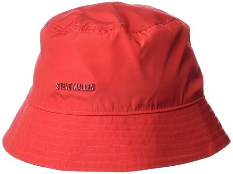Steve Madden Women's Red Nylon Bucket Hat | Steve Madden In Lebanon