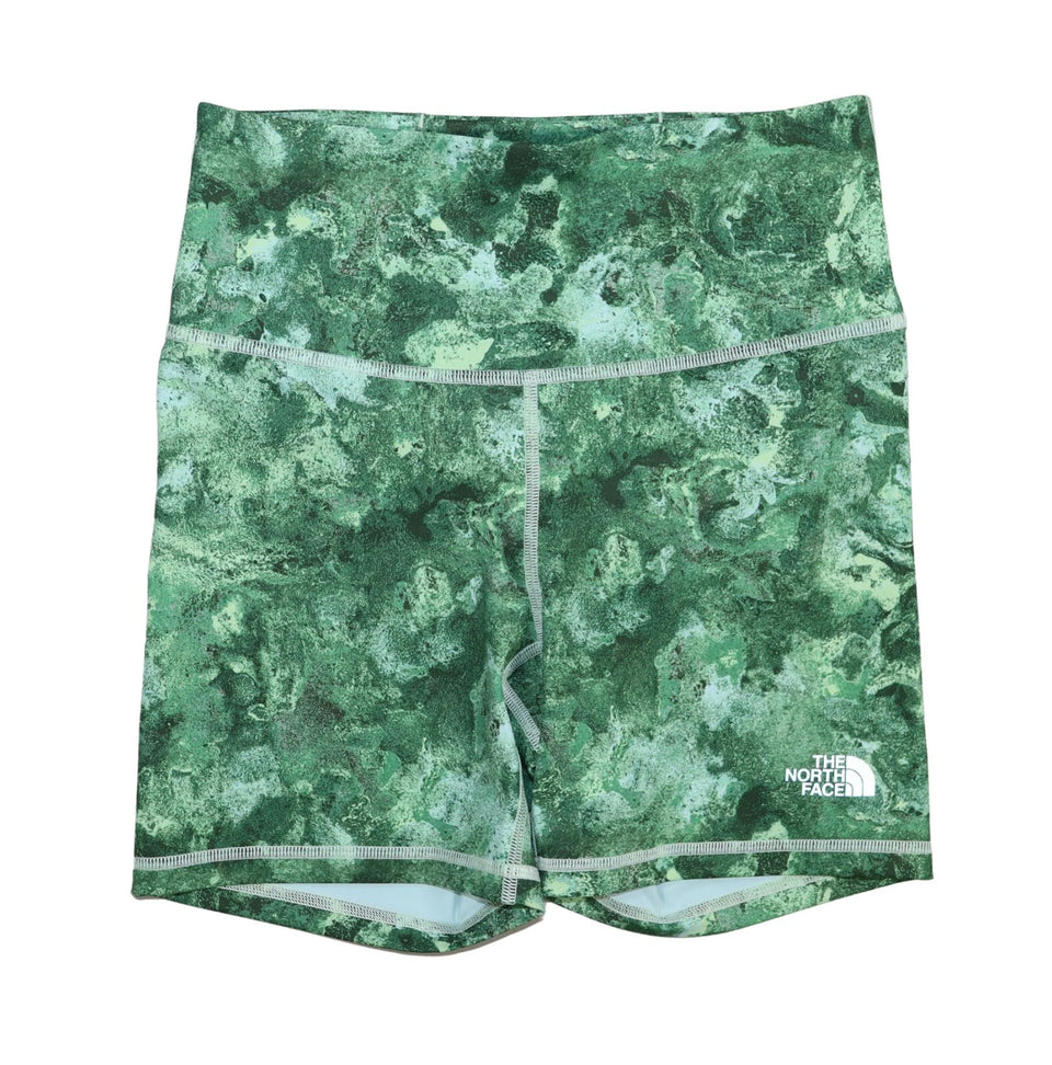 The North Face Women's Green Forest Stone Flash Dry Athletic Bike Shorts|The North Face In Lebanon