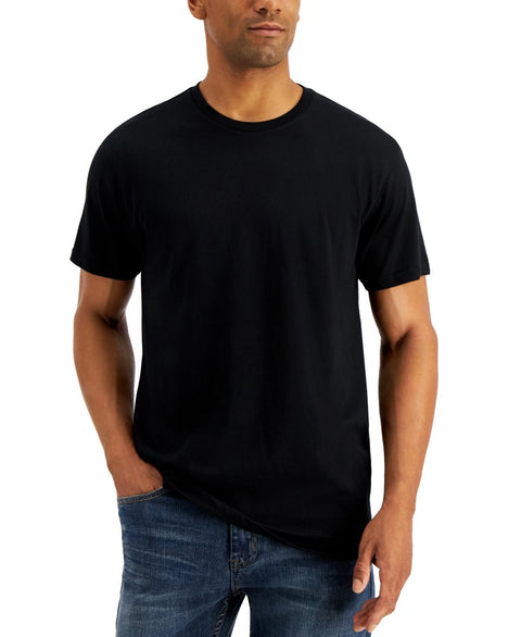 Alfani Men's Black Essential Crew Neck T-shirt | Alfani in Lebanon