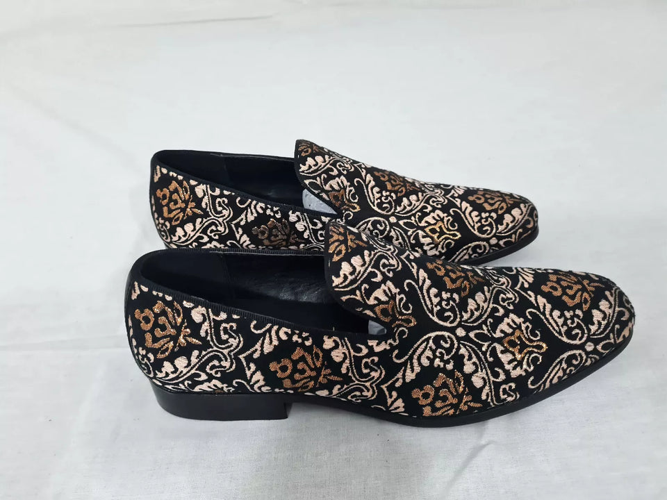 Steve Madden Men's Black & GoldCasual Shoes |Steve Madden In Lebanon