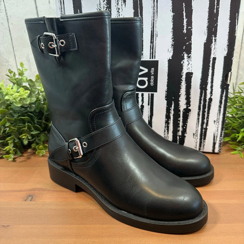 Dolce Vita Women's Black Moto Boot | Dolce Vita In Lebanon