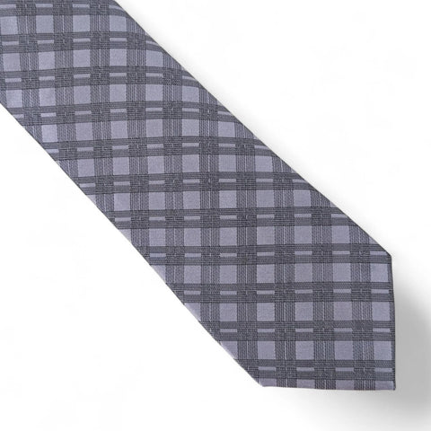 Calvin Klein Men's Lilac Double-Rail Grid Tie | Calvin Klein In Lebanon