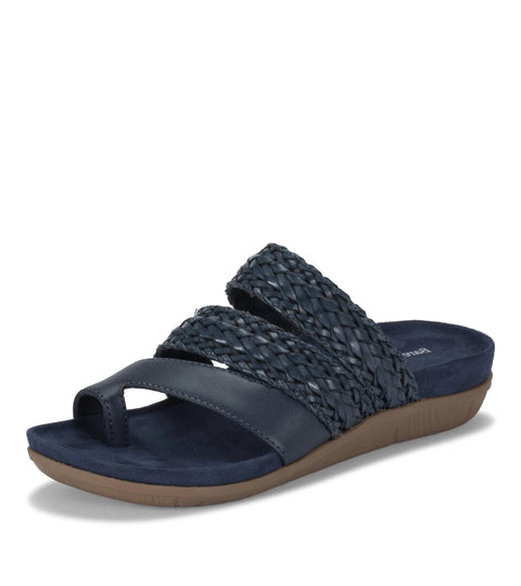 Baretraps Women's Navy Jonelle Slide Flat Sandals | Baretraps In Lebanon