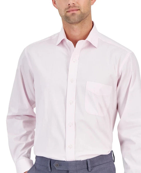 Club Room Men's Light Pink Performance Regular-Fit Shirt |Club Room In Lebanon