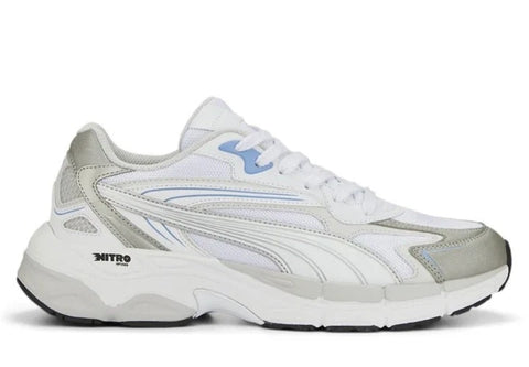 Puma Unisex White Teveris Nitro Noughties Lace Up Sneakers | Puma In Lebanon