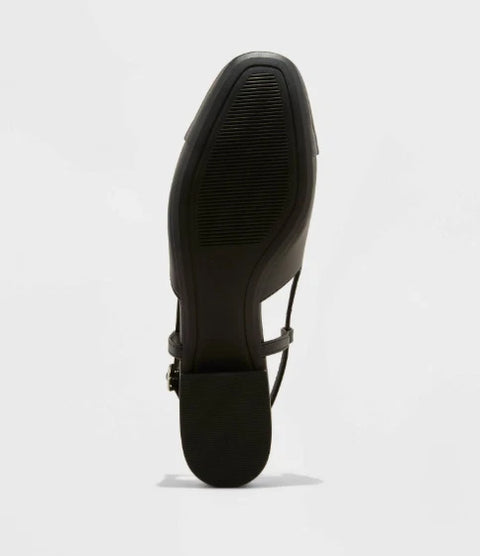 A New Day Women's Black Flat Sandal | A New Day In Lebanon