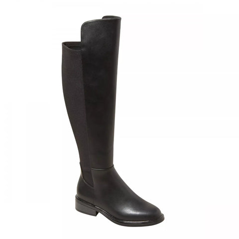 A New Day Women's Black Leather Hope Tall Boots | A New Day In Lebanon