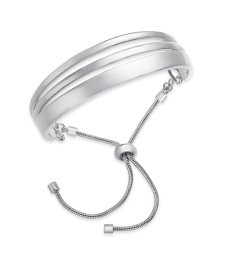 On 34th Women's Silver-Tone Adjustable Bracelet | On 34th In Lebanon