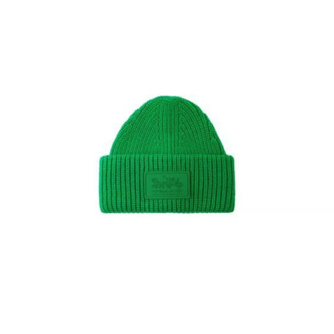 Coach Women's Green Wool Blend Patch Beanie|Coach In Lebanon
