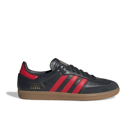 Adidas Men's Black & Red Samba OG Sneakers | Adidas In Lebanon