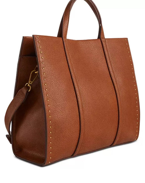 Style & Co Women's Camel Boxy Medium Tote Tortoise Handbag | Style & Co In Lebanon